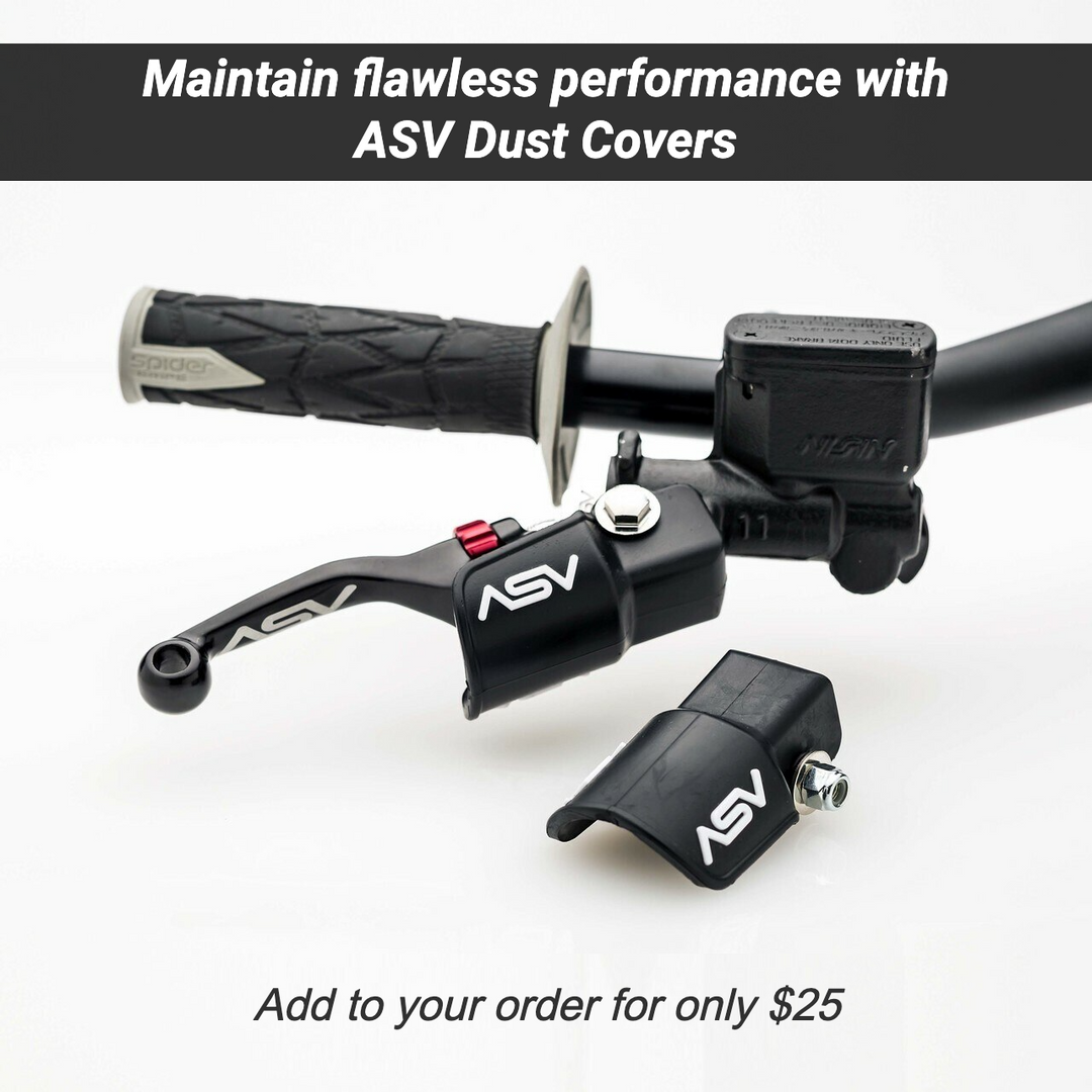 F4 Series Dirt Cable Brake and Clutch Lever Pair Pack w/ Perch 