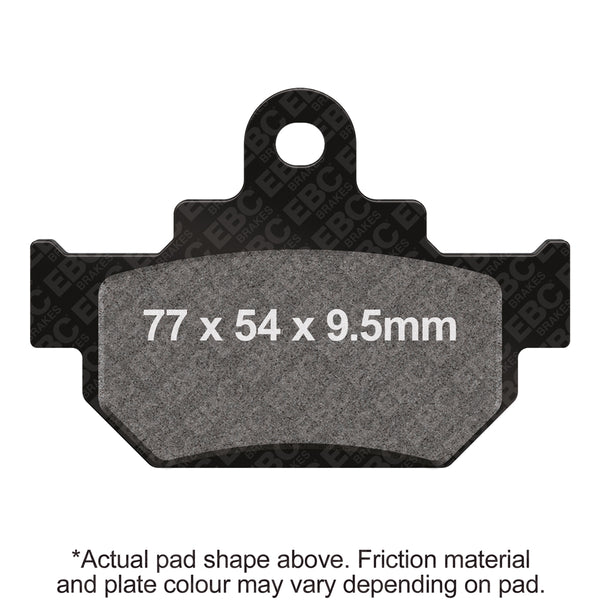 EBC 85-87 Suzuki SP 600 F Front Left FA-SFA-X Brake Pads — FA106/2X