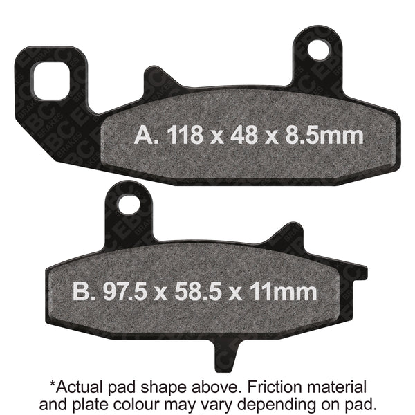 EBC 90-91 Suzuki DR 650 Front Left FA-SFA-X Brake Pads — FA147X