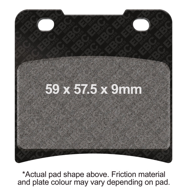 EBC 1986 Suzuki GV 1400 Cavalcade (From Frame No. 103765) Rear Left FA-SFA-TT-X Brake Pads — FA150