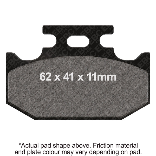EBC 91-93 Suzuki RM 125 Rear Left FA-SFA-TT-X Brake Pads — FA152/2X