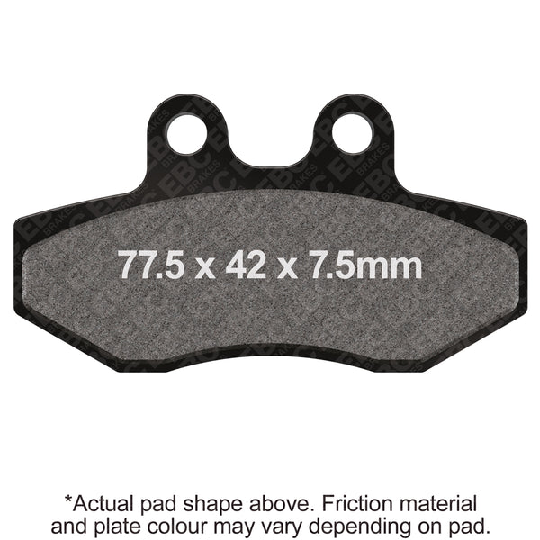 EBC HH Sintered Brake Pads — FA167HH