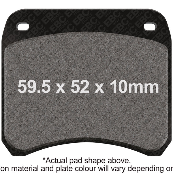 EBC 1974 Ducati 750 Sport 4 bolt Fixing Front Left Sintered HH/R Brake Pads — FA16HH