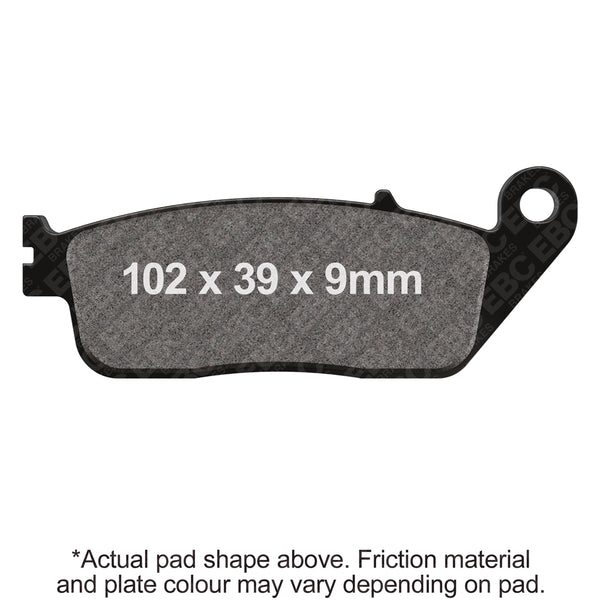 EBC 15-18 Honda CB 300 F Front Left/Right EPFA HH Brake Pads — EPFA226HH