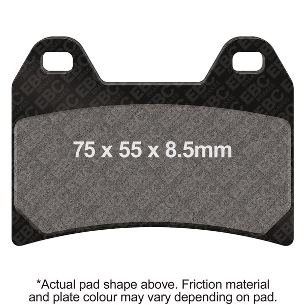 EBC 98-01 Aprilia RSV 1000 Mille/SP Front Left/Right EPFA HH Brake Pads — EPFA244HH