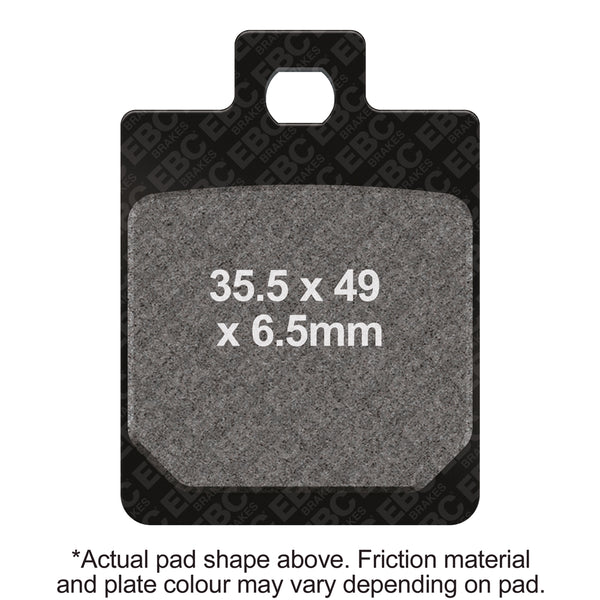 EBC 97-05 Piaggio LT 50 Front Left/Right Sintered HH/R Brake Pads — SFA260HH