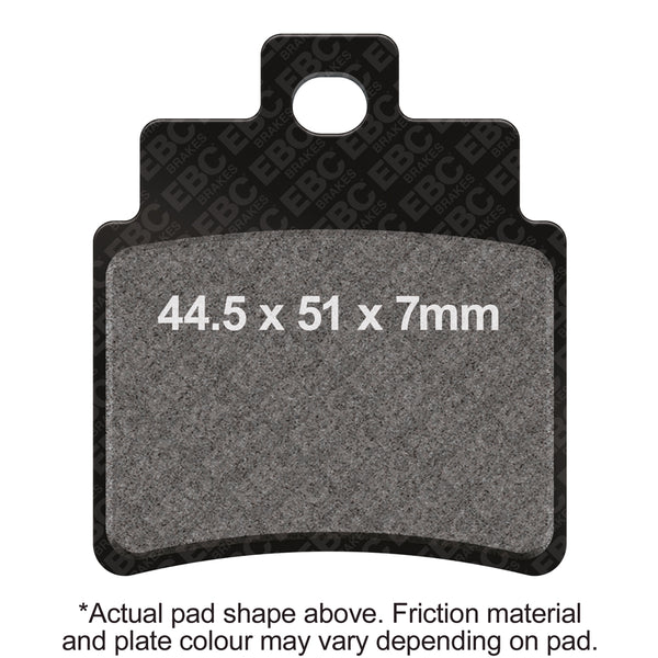 EBC 07-12 Sym RV 250 LM 250 W Front Left FA-SFA-X Brake Pads — SFA355/4