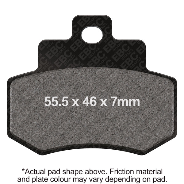 EBC 05-10 KYMCO Street Grandvista 250 Front Left Sintered HH Brake Pads — SFA356HH