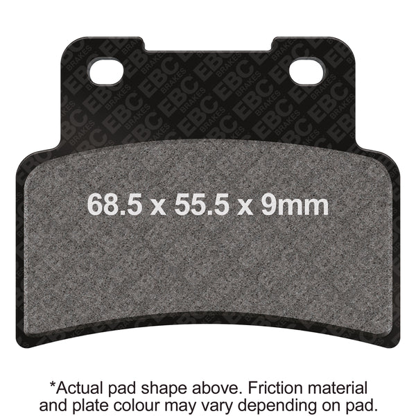 EBC 06-12 Aprilia RS 125 Front Left/Right FA-SFA-X Brake Pads — FA432