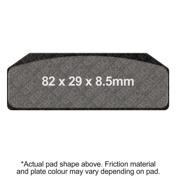 EBC 17-18 BMW S 1000 RR HP4 Race Front Left/Right GPFAX HH Race Brake Pads — GPFAX611HH