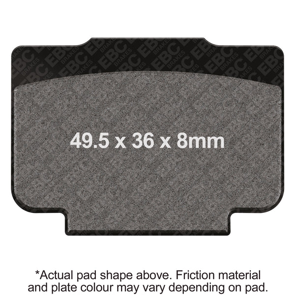 EBC HH Sintered Brake Pads — FA730HH