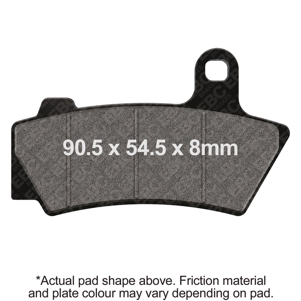 EBC HH Sintered Brake Pads — FA748HH