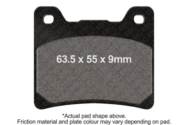 EBC HH Sintered Brake Pads — EPFA88HH
