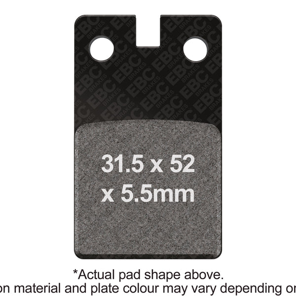 EBC 86-87 Beta 125 TR32/33 Front Left FA-SFA-X Brake Pads — FA99X