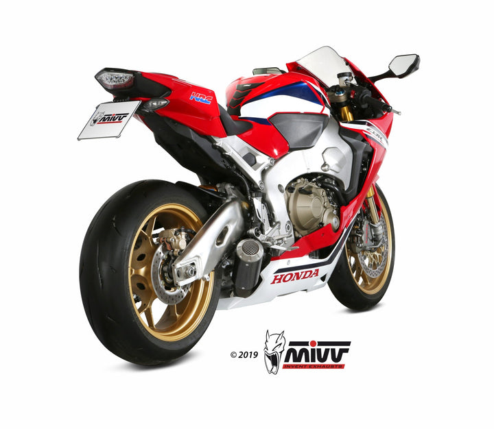 MIVV MK3 Carbon Slip-On Exhaust (H.071.SM3C) for 2017-2019 Honda CBR1000RR