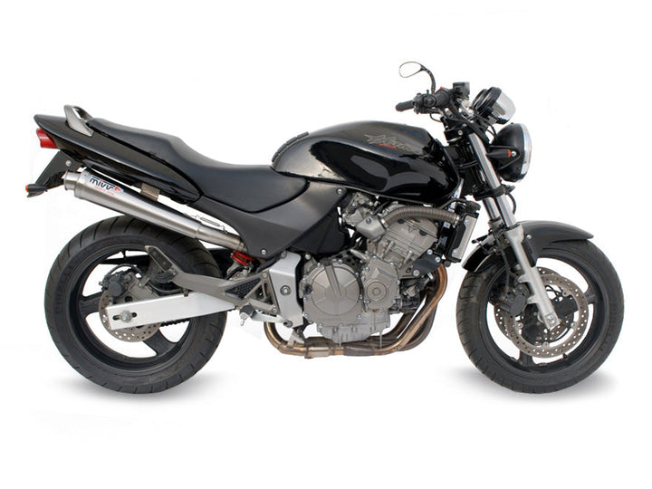 MIVV X-Cone Stainless Slip-On Exhaust (H.018.LC3) for 1998-2002 Honda Hornet 600