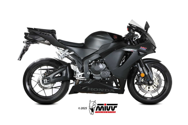 MIVV AK-1 Titanium Underseat Slip-On Exhaust (UH.038.L4K) for 2024-2025 Honda CBR600RR