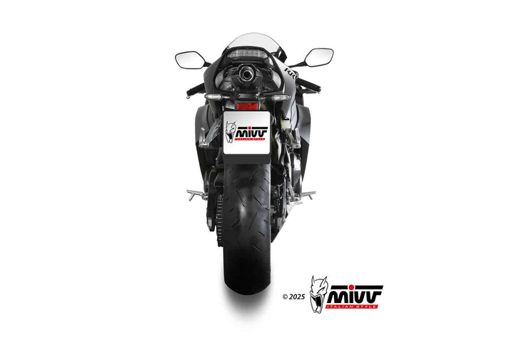 MIVV AK-1 Titanium Underseat Slip-On Exhaust (UH.038.L4K) for 2024-2025 Honda CBR600RR