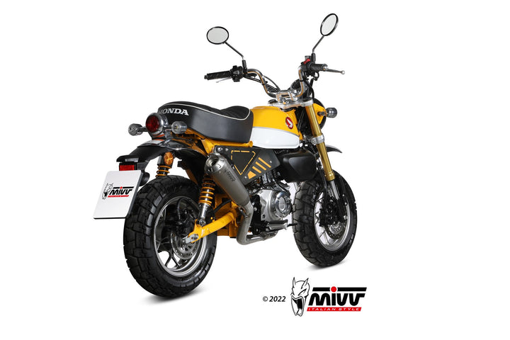 MIVV X-M1 Titanium Complete Exhaust (H.082.LC4T) for 2018-2020 Honda Monkey 125