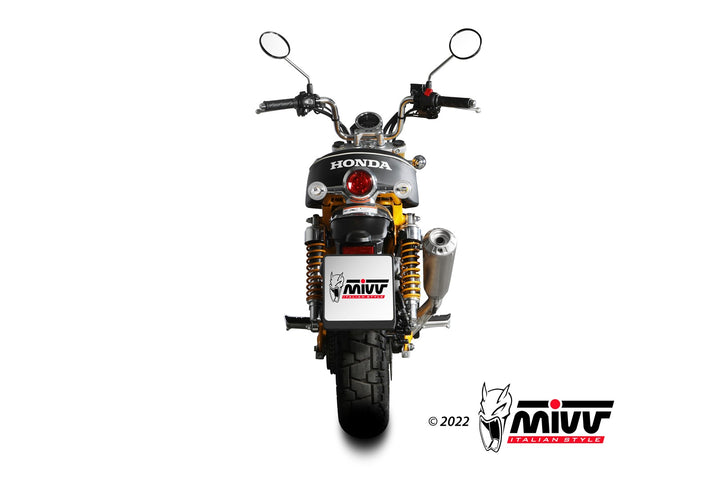 MIVV X-M1 Titanium Complete Exhaust (H.082.LC4T) for 2018-2020 Honda Monkey 125