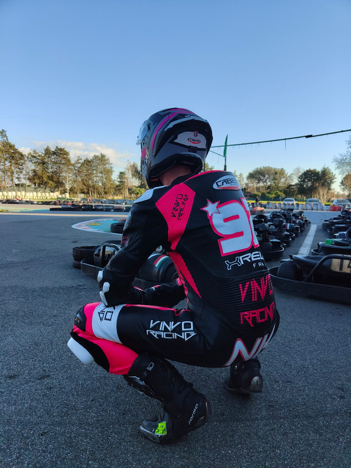 Custom Kangaroo Leather Race Suit