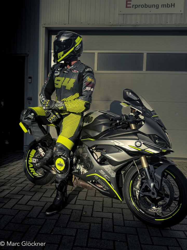 Custom Kangaroo Leather Race Suit