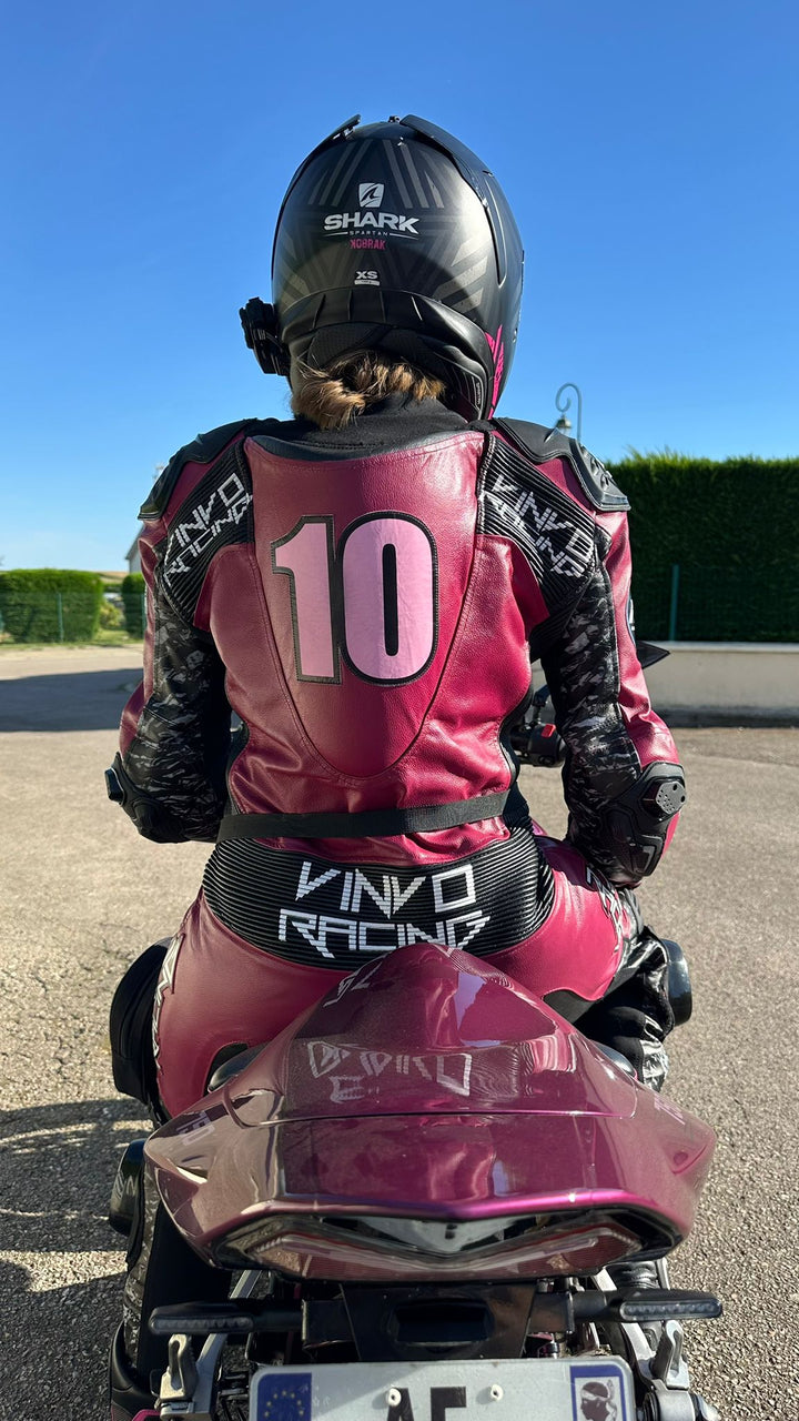 Custom Kangaroo Leather Race Suit