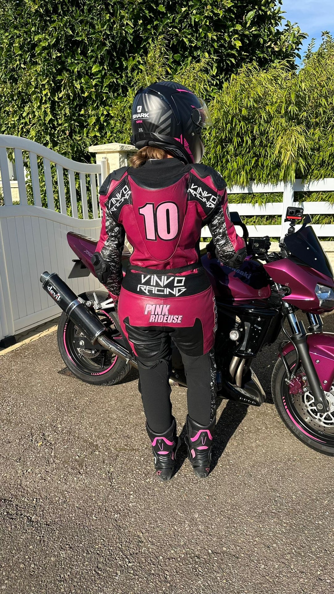 Custom Kangaroo Leather Race Suit
