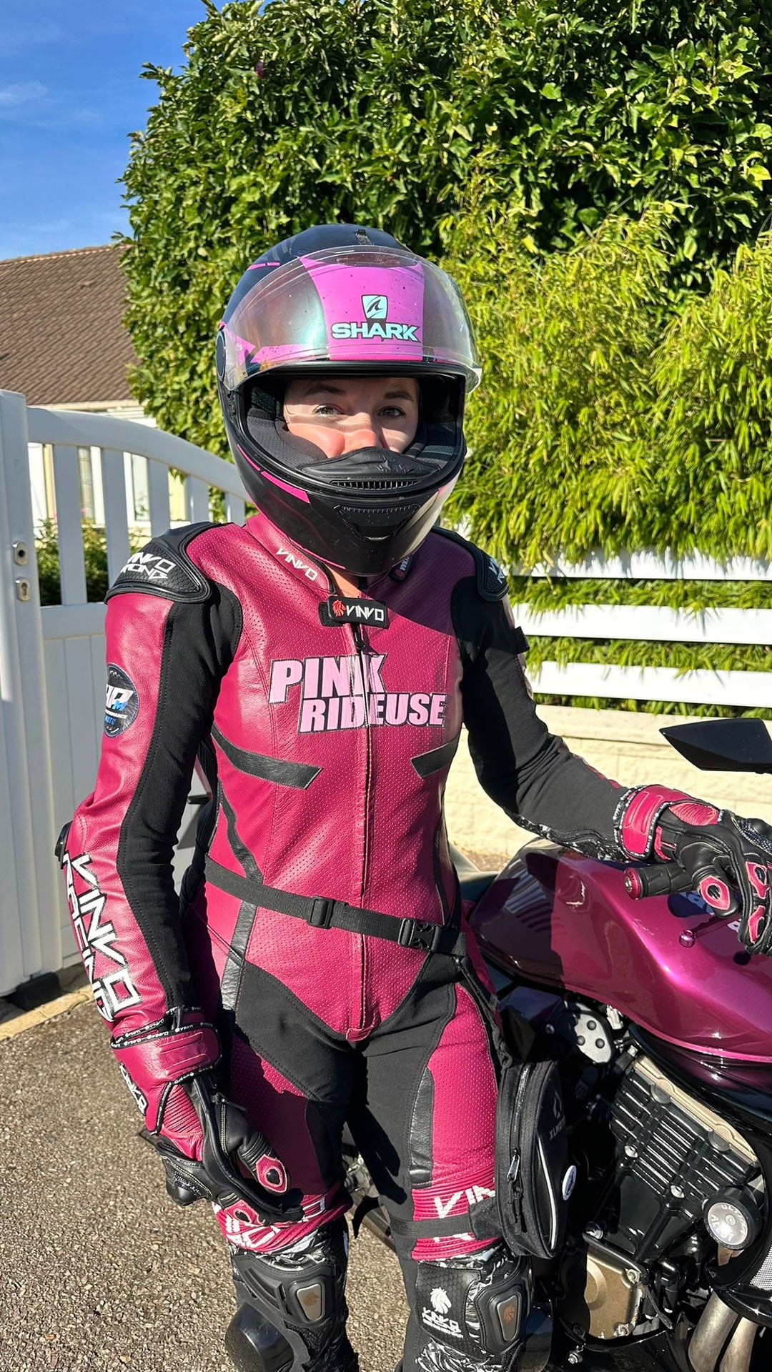 Custom Kangaroo Leather Race Suit
