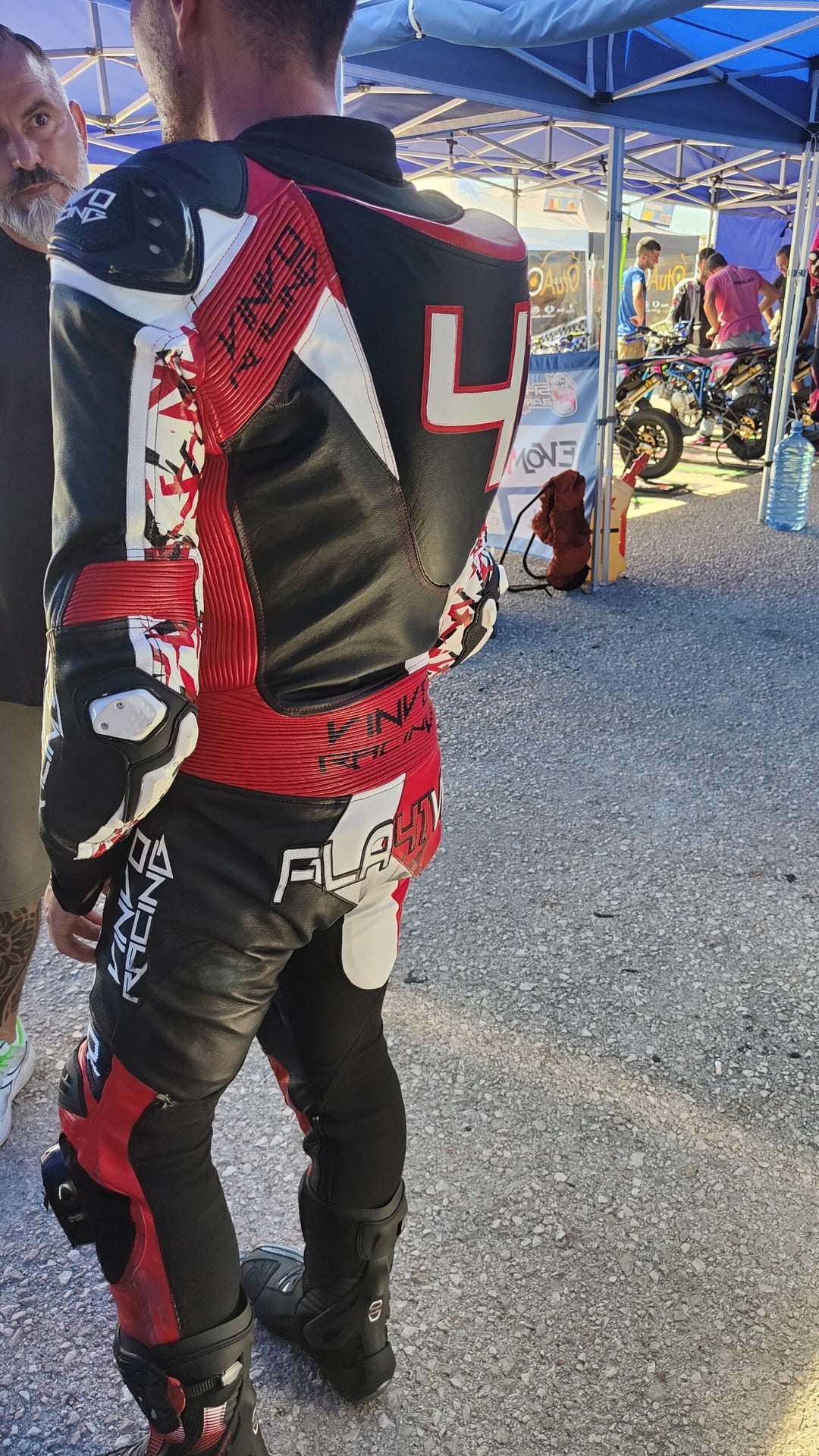 Custom Kangaroo Leather Race Suit