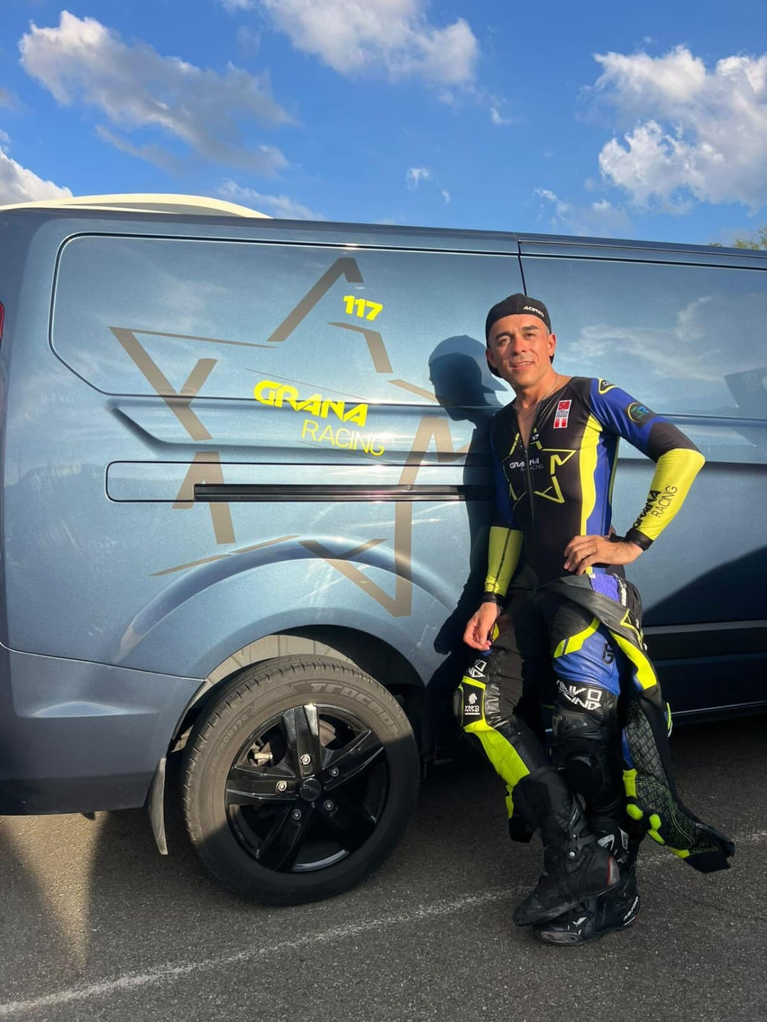Custom Kangaroo Leather Race Suit