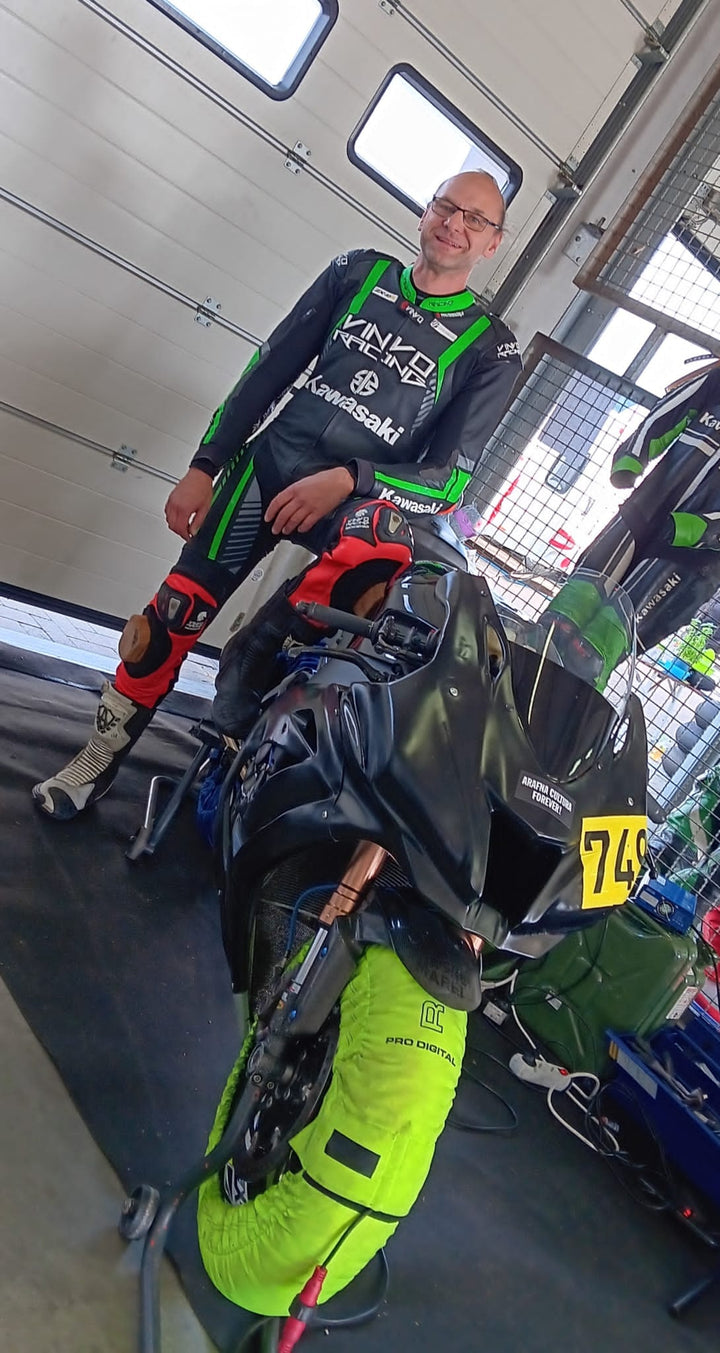 Custom Kangaroo Leather Race Suit