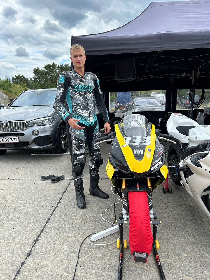 Custom Cowhide Leather Race Suit
