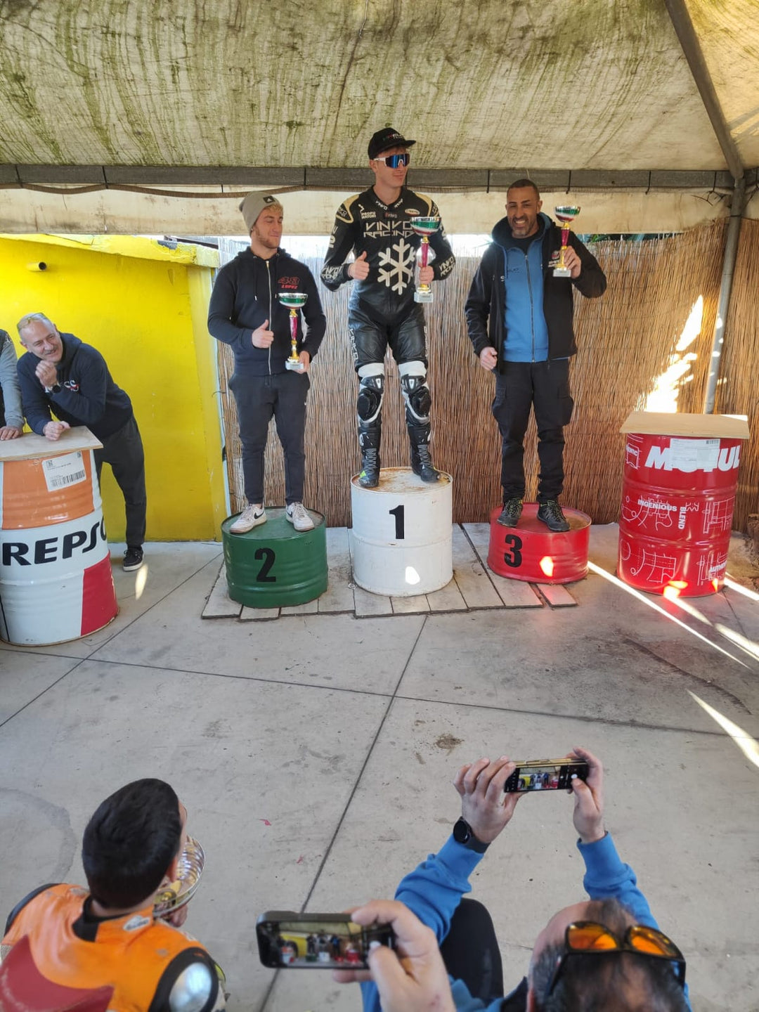 Custom Kangaroo Leather Race Suit