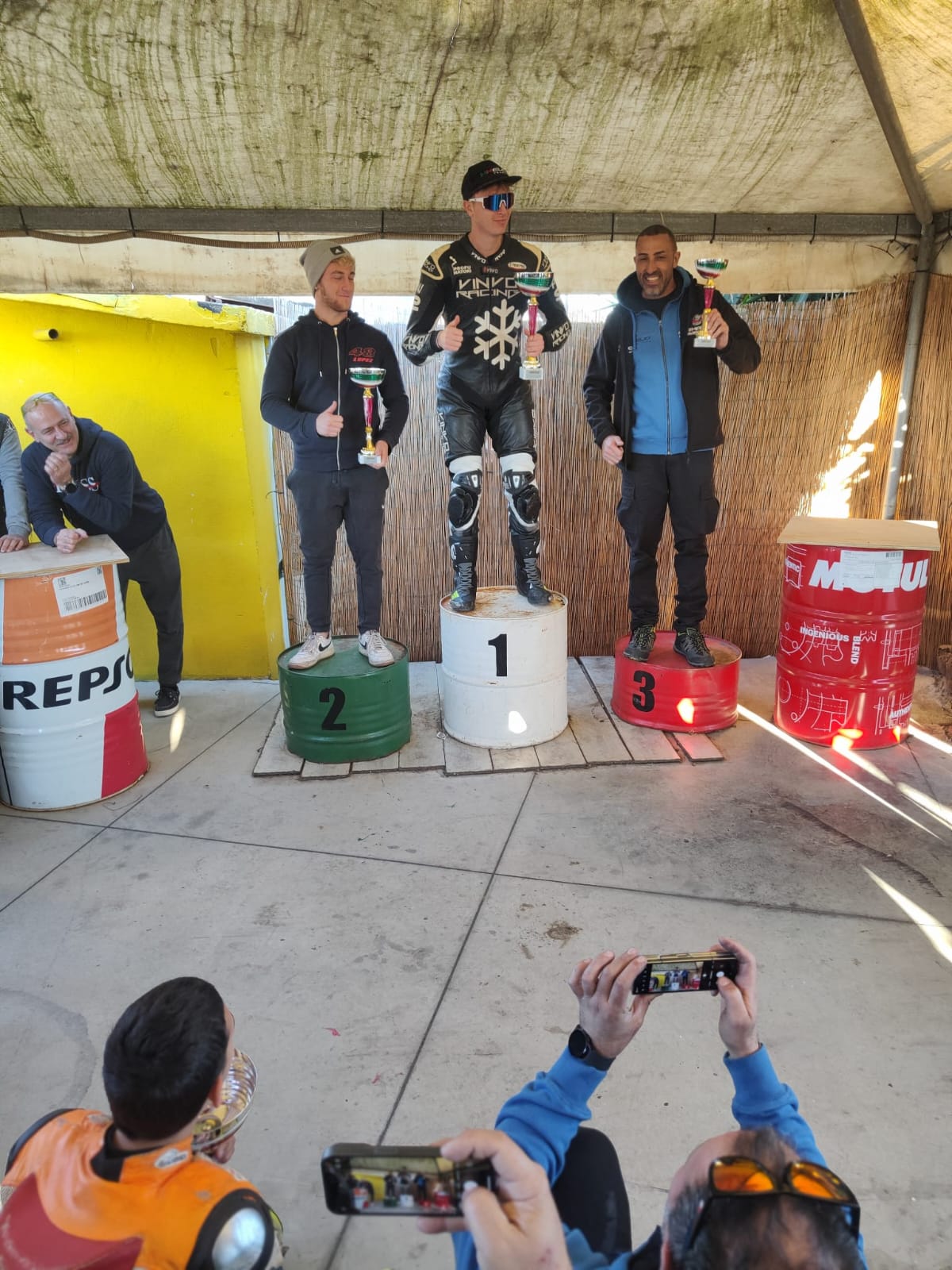 Custom Kangaroo Leather Race Suit design 226
