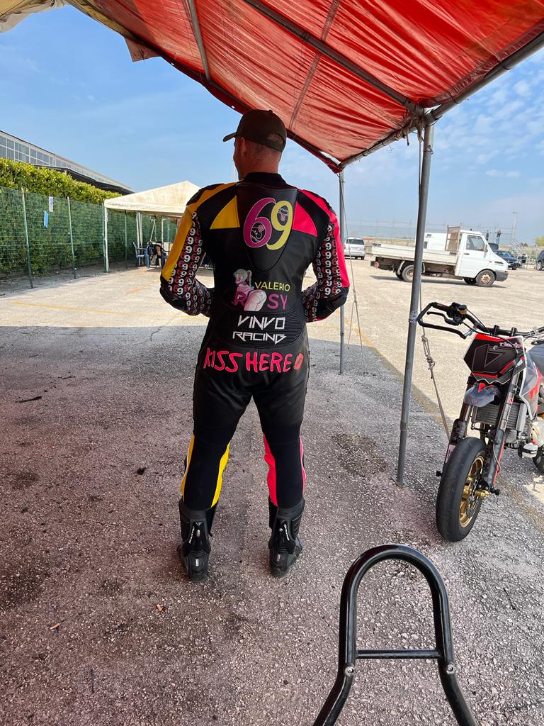 Custom Cowhide Leather Race Suit