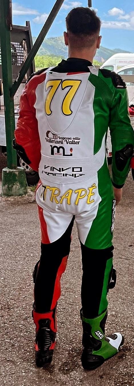 Custom Cowhide Leather Race Suit
