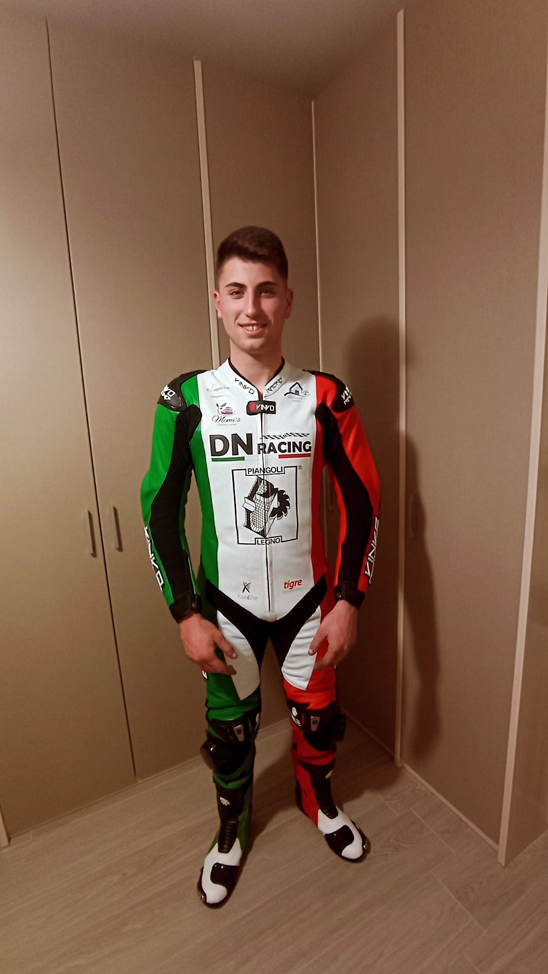 Custom Cowhide Leather Race Suit