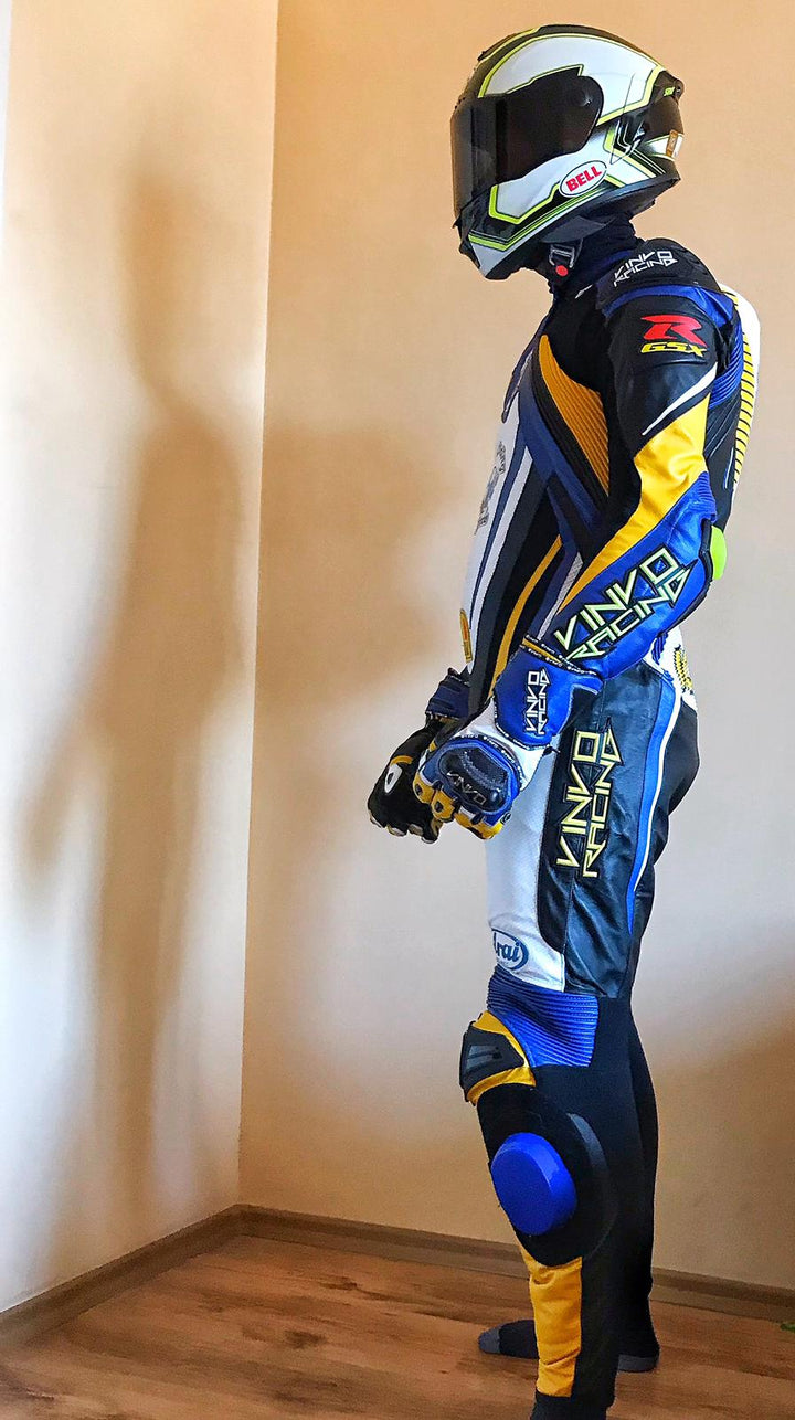 Custom Kangaroo Leather Race Suit