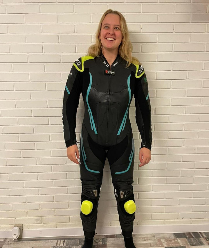 Custom Cowhide Leather Race Suit