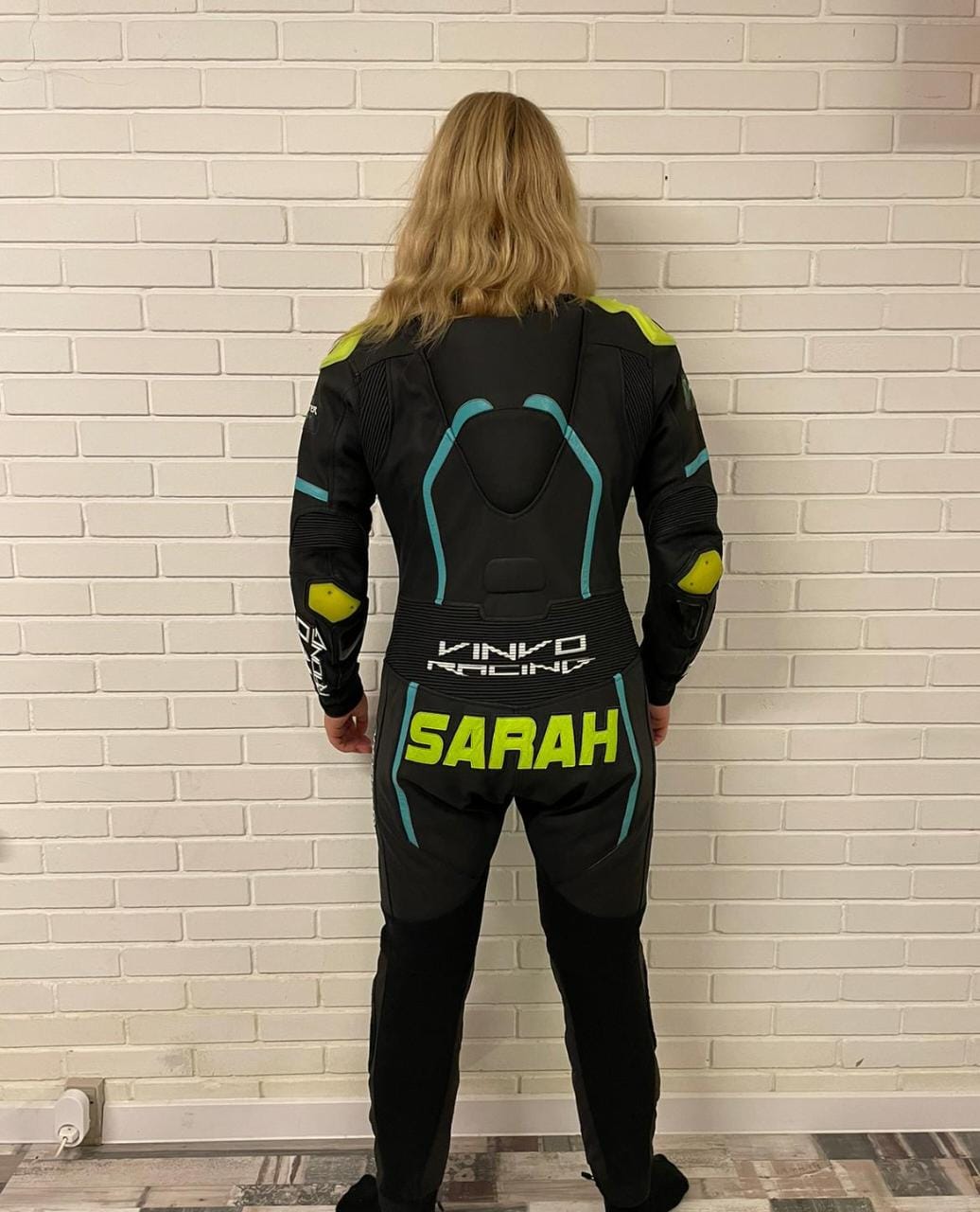 Custom Cowhide Leather Race Suit