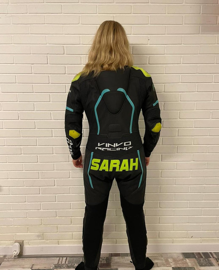 Custom Cowhide Leather Race Suit