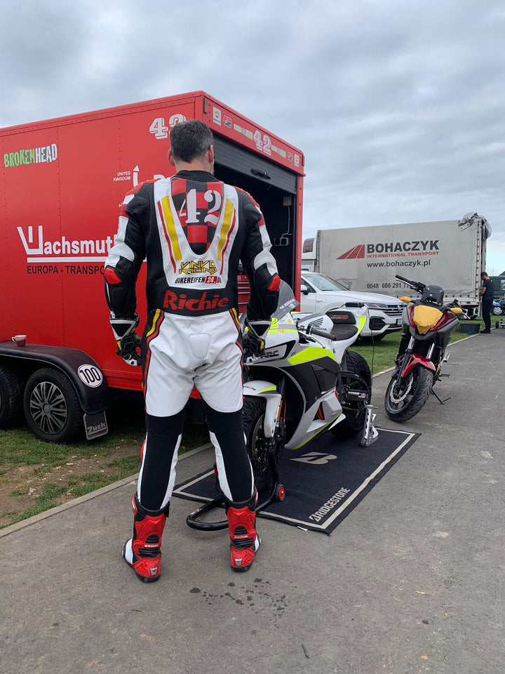 Custom Kangaroo Leather Race Suit