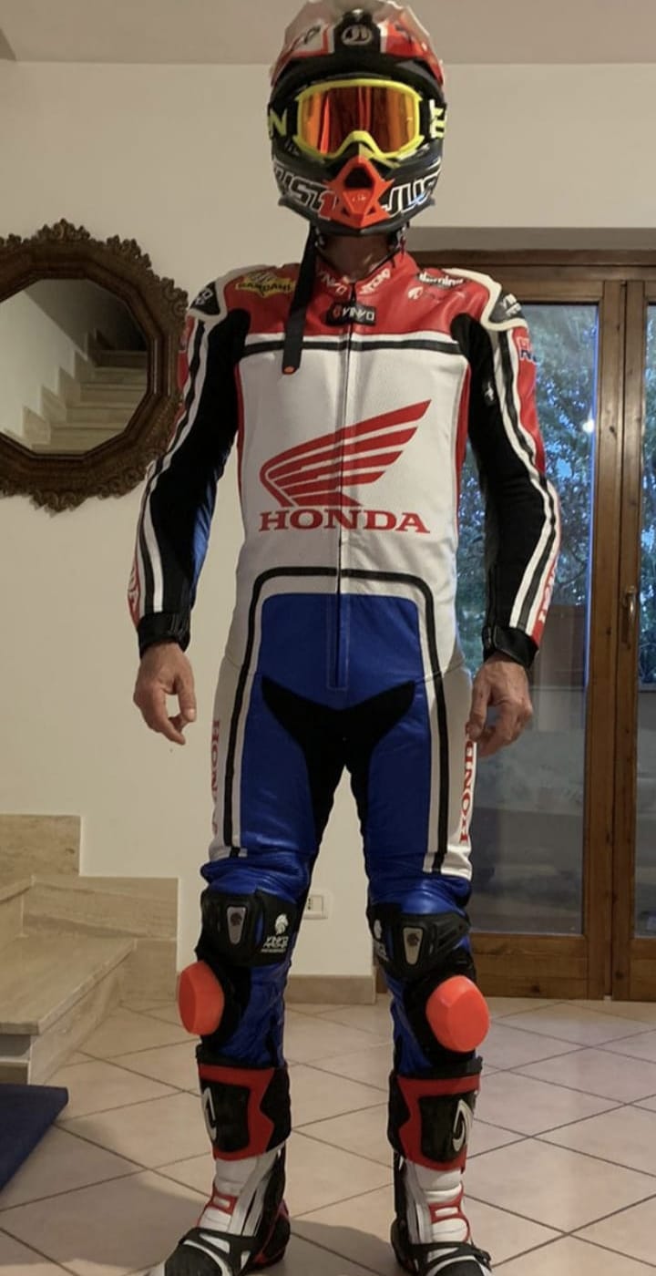 Custom Cowhide Leather Race Suit