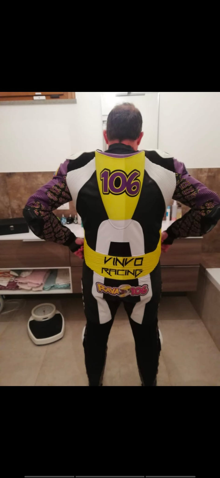 Custom Kangaroo Leather Race Suit