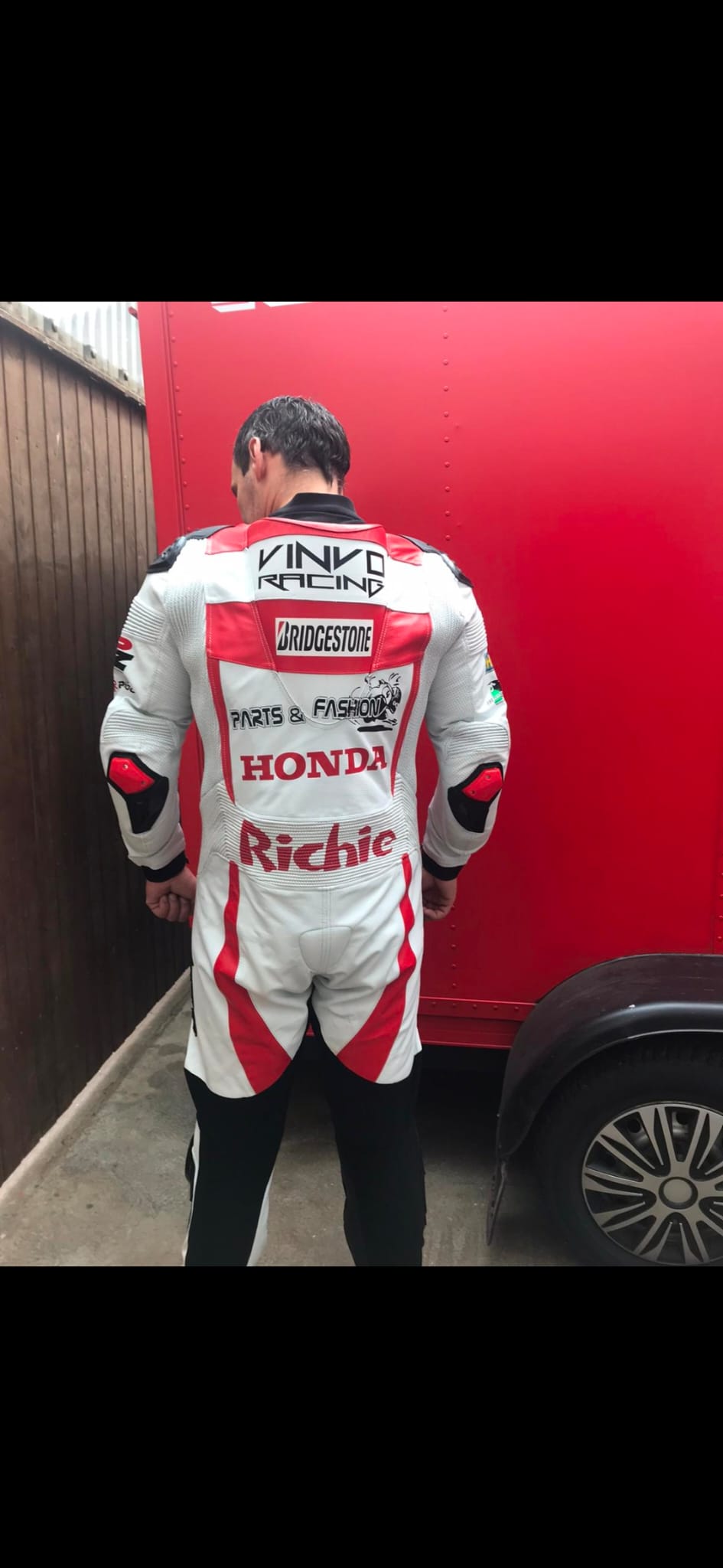 Custom Kangaroo Leather Race Suit