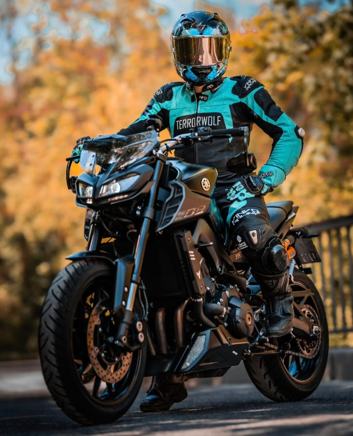 Custom Kangaroo Leather Race Suit