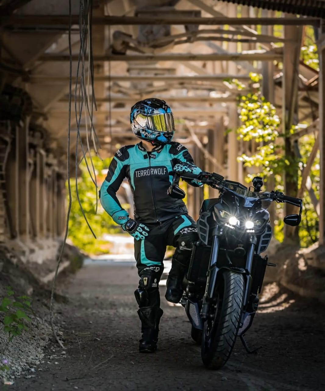 Custom Kangaroo Leather Race Suit