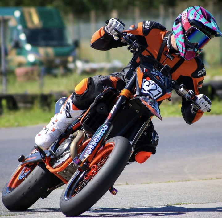 Custom Kangaroo Leather Race Suit