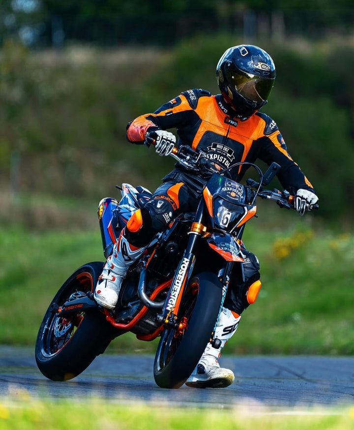 Custom Kangaroo Leather Race Suit